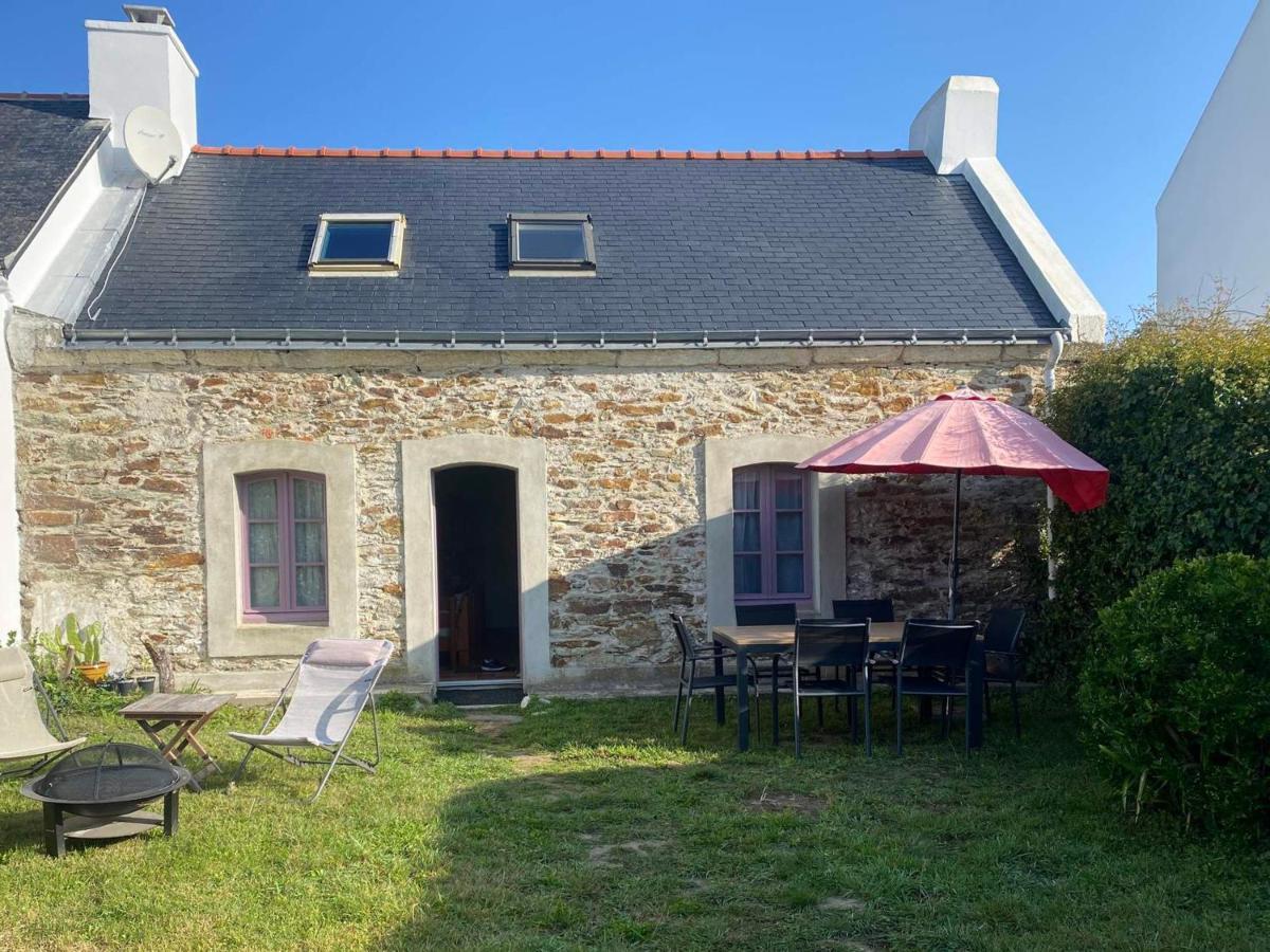 Charmante Maison En Pierre Avec Jardin A Bangor, A 1500 M De La Plage De Vazen - Fr-1-418-157 Exterior foto